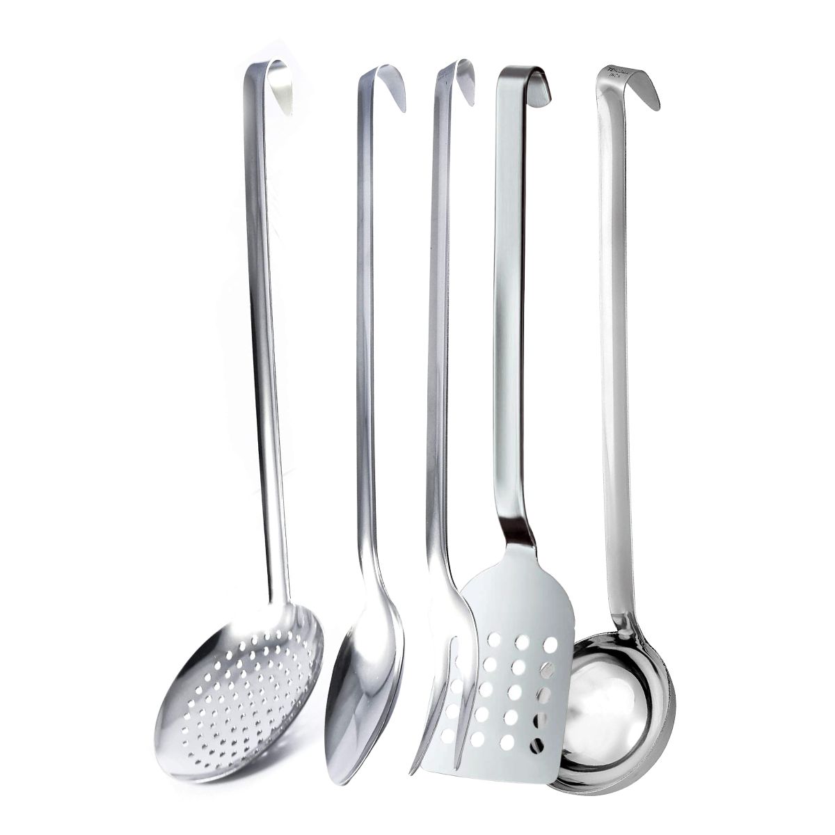 Set 5 utensili da cucina – Steel Pan – OFFICIAL STORE
